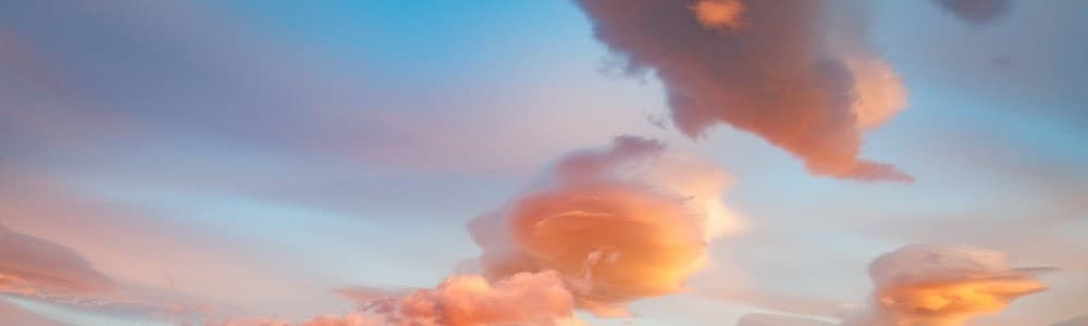 sky during sunset